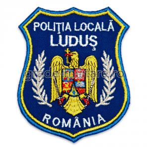 Emblema brodata Politia Locala 2 personalizabila