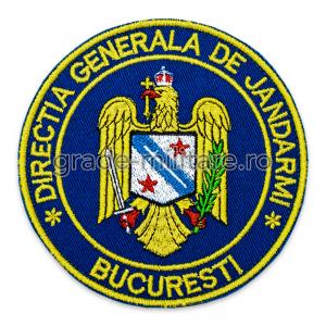 Emblema Directia Generala de Jandarmi Bucuresti