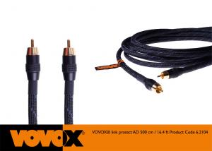 Cablu digital ecranat RCA-RCA VOVOX Link protect AD 500