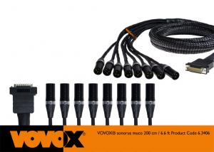 Multicore cu DB25 si XLR tata VOVOX Sonorus muco DB25-XLRm 200