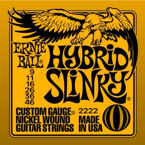 Corzi chitara electrica Ernie Ball Hybrid Slinky 2222