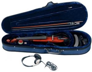 Set vioara electrica Gewa E-Violin Set Brown