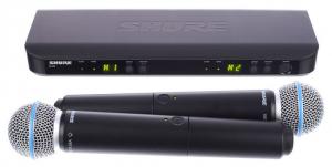 Set microfoane Wireless Shure BLX288 / Beta58