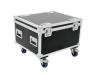 Container moving-head roadinger flightcase 4 x