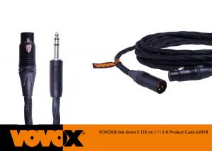 Cablu Premium VOVOX Link Direct S XLRf-TRS 350