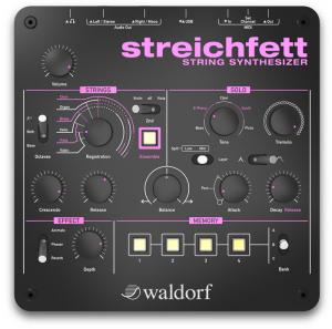 String synthesizer Waldorf Streichfett