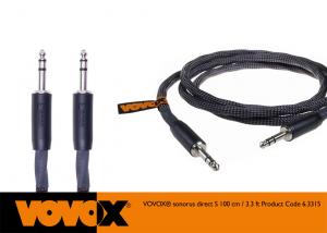 Cablu microfon de inalta calitate VOVOX Sonorus Direct S TRS 100
