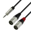 Cablu audio y adam hall 4star y trs3.5-2xlrm
