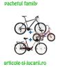 Family pachet complet de biciclete pentru familie