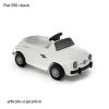 Toys toys masinuta cu pedale fiat 500 classic