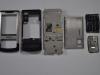 Carcasa Originala Nokia 6500 Slide 6 Piese Swap - Argintie