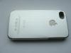Husa apple iphone 4 iphone 4s - argintie complet