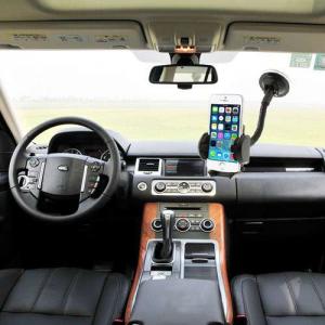 Suport auto 2 in 1 Universal Samsung iPhone Nokia LG BlackBerry, 47-100 mm Negru