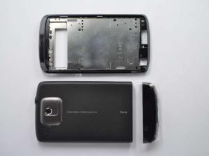 Carcasa HTC Desire HD 3 Piese Neagra