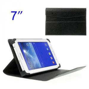 Husa Cu Stand Samsung Galaxy Tab 3 Lite 7,0 T110 Rotatie 360 Grade Neagra