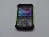 Husa Silicon BlackBerry Bold 9790 Negru Cu Verde