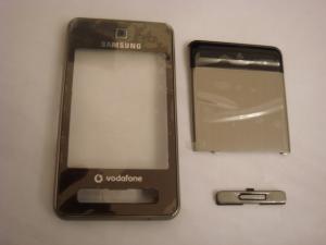Samsung F480 Kit With Front Cover With Touch Screen + Good Contact  Battery Cover  Complete Keypad And Vodafone Logo