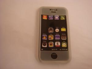 Husa Silicon Iphone 2G Alba (cod Intern 4446)
