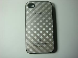Husa iPhone 4 iPhone 4S X-Doria Argintie