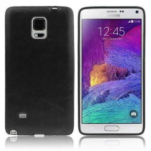 Husa Samsung Galaxy Note 4 SM-N910C Enkay TPU si PU Combo Neagra