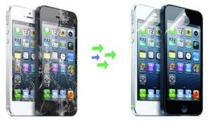 Inlocuire Geam Sticla iPhone 6s Plus Alb