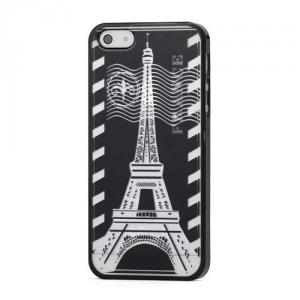 Husa iPhone 5 L&F Eiffel Tower Neagra