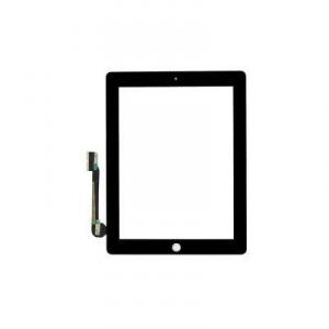 Geam Cu Touchscreen iPad 4 Wi-Fi + 4G Negru