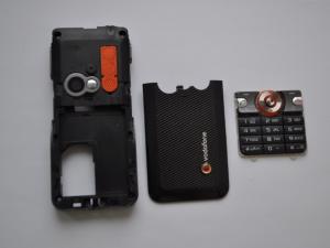 Carcasa Originala Sony Ericsson V630i 3 Piese Swap - Gri