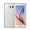 Husa Samsung Galaxy S6 SM-G920 Cu Spate Transparent Si Margini Argintii