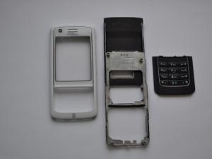 Carcasa Originala Nokia 6288 3 Piese Swap - Alba