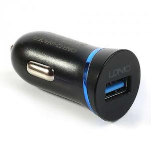 Incarcator Auto USB DL-C12 iPhone 5c In Blister Negru/Albastru