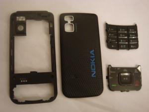 Nokia 5610 Xpress Music Kit With Chassis  Back Cover And Complete Keypad Swap Blue (5610xm 4 Pcs Blue)