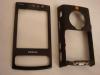 Nokia N95 8gb Kit With Front Cover, Chassis (fata + Mijloc - Originale Negre ) 2 Piese