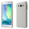 Husa Samsung Galaxy A3 SM-A300F Piele De Crocodil Alba