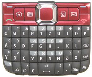 Tastatura Nokia E63 Originala Gri-rosie Y-z