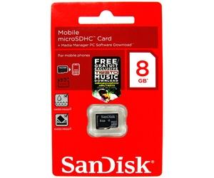 Card de Memorie SanDisk microSDHC 8GB Plus w/o Adapter