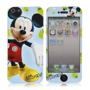 Mickey iPhone 5 Fata Spate Sticker Skin