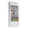 Acumulator Extern Husa Ultra Slim iPhone 4s 4 1900 mAh Alb