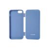 Husa FitCase TPU Flip iPhone 5 Albastra