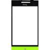 Touchscreen htc windows phone 8s negru/verde