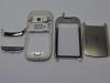 Carcasa nokia c7 cu touchscreen 5 piese swap argintie