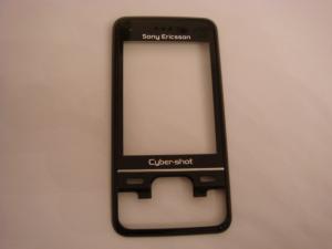 Carcasa Originala Fata Sony Ericsson C903 Neagra Swap