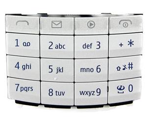 Tastatura Numerica Nokia X3-02 Alba