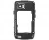 Carcasa corp mijloc samsung s5600 preston original swap negru