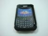 Husa Silicon BlackBerry Curve 8520 Neagra Complet