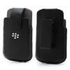 Husa BlackBerry Q10 Inchidere Magnetica Si Functie Wake/Sleep Neagra