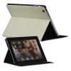 Husa ipad 4 wi-fi + cellular piele de crocodil folio cu stand alba