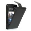 Husa Flip Vertical HTC Desire 310 Piele PU Neagra