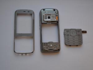Nokia N79 Carcasa Originala 3 Piese Swap - Gri