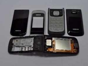 Carcasa Nokia 2720 fold Originala 5 Piese Swap Neagra